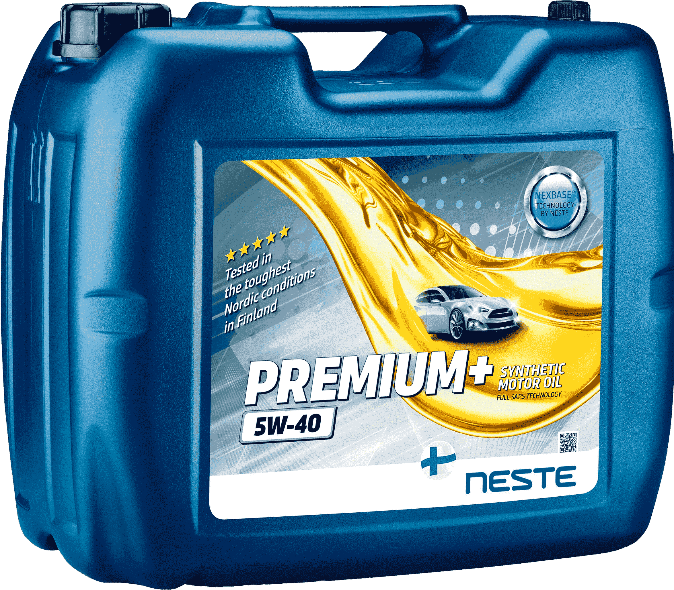 Моторное масло NESTE PREMIUM+ 5W-40, 20л